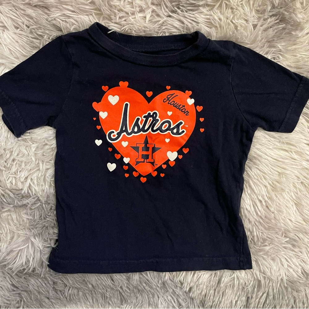 Houston Astro’s baby T-shirt. Size 18M.